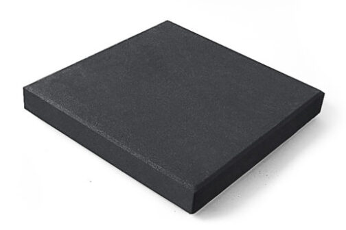 Плитка черная «Тротуарная» 400×400×60