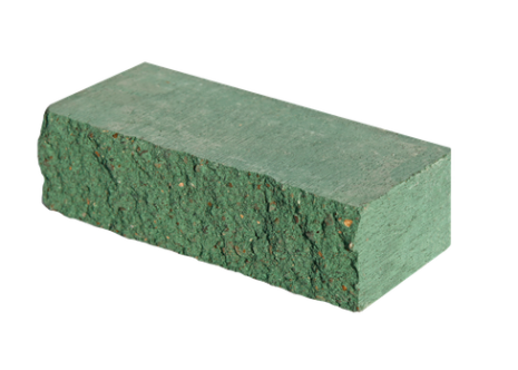 Кирпич декоративный (колотый)250×80×88 зеленый