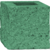 Кирпич  декоративный (колотый) 190х190х190 зеленый