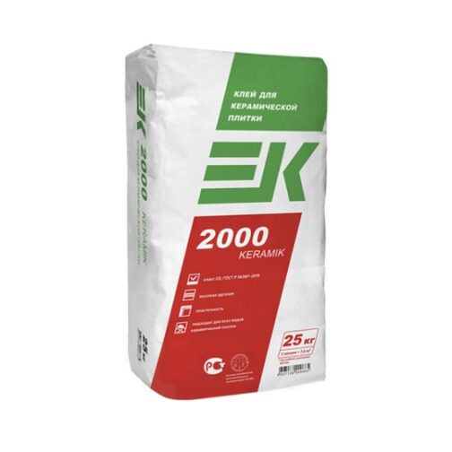 Клей EК 2000 KERAMIK для керамической плитки (25кг)